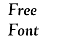Ines Roman Italic Ines Roman Italic