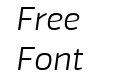 Itoya Light Italic Itoya Light Italic