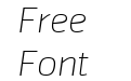 Itoya Ultra Light Italic Itoya Ultra Light Italic