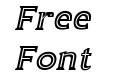 Kandel Inline Italic Kandel Inline Italic