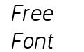 Karlsen Round Light italic Karlsen Round Light italic
