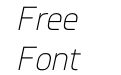 Knul Light Italic Knul Light Italic