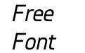Knul Medium Italic Knul Medium Italic