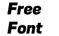 Konsens Extrabold Italic Konsens Extrabold Italic