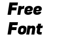 Konsens Extrabold Italic Konsens Extrabold Italic