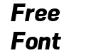 Konsens Heavy Italic Konsens Heavy Italic
