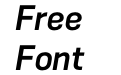 Konsens Semibold Italic Konsens Semibold Italic