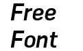 Konsens Semibold Italic Konsens Semibold Italic