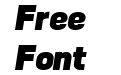 Konsens Ultrabold Italic Konsens Ultrabold Italic