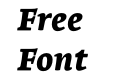 Leksa Black Italic Leksa Black Italic