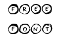 Letters in Circles Regular Letters in Circles Regular
