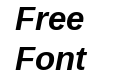 Libra Sans Bold Italic Libra Sans Bold Italic