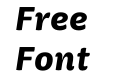 Mangerica Extra Bold Italic Mangerica Extra Bold Italic