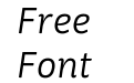 Mangerica Light Italic Mangerica Light Italic
