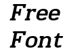 Martini Bold Italic Martini Bold Italic