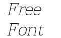 Martini Extra Light Italic Martini Extra Light Italic