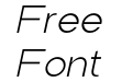 Maxine Sans Light Italic Maxine Sans Light Italic
