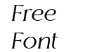 Melion Thin Italic Melion Thin Italic