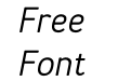 Merlo Medium Italic Merlo Medium Italic