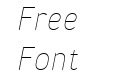 Merlo Thin Italic Merlo Thin Italic