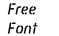 Mic32 New Stencil Italic Mic32 New Stencil Italic