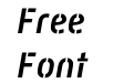 Mic32 New Stencil Medium Italic Mic32 New Stencil Medium Italic