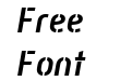 Mic32 New Stencil Medium Italic Mic32 New Stencil Medium Italic