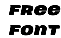 Neultica 4F Alt Black Italic Neultica 4F Alt Black Italic