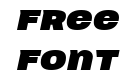Neultica 4F Black Italic Neultica 4F Black Italic