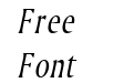 Ameretto Thin Italic