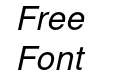 Nimbus SansLOT Regular Italic Nimbus SansLOT Regular Italic