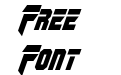 Omega Force Condensed Italic Omega Force Condensed Italic
