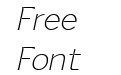 P22 Coda Light Italic P22 Coda Light Italic