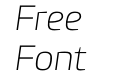 PF Benchmark Pro Thin Italic PF Benchmark Pro Thin Italic