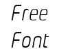 Plau Light Italic Plau Light Italic