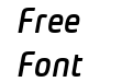 Plau Medium Italic Plau Medium Italic