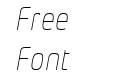 Plau Thin Italic Plau Thin Italic
