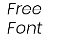 Poppins Light Italic Poppins Light Italic