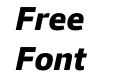 Qubo Extra Bold Italic Qubo Extra Bold Italic