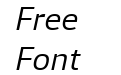 Qubo Light Italic Qubo Light Italic