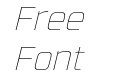 RB No3.1 Thin Italic RB No3.1 Thin Italic