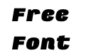 Republica 4F Wide Black Italic Republica 4F Wide Black Italic