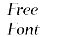 Salinas Demo Italic Salinas Demo Italic