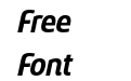 Sancoale Narrow Bold Italic Sancoale Narrow Bold Italic