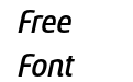 Sancoale Narrow Medium Italic Sancoale Narrow Medium Italic