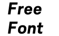Sarine Bold Italic Sarine Bold Italic
