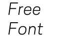 Sarine Light Italic Sarine Light Italic
