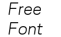Sarine Light Italic Sarine Light Italic