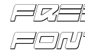 Searider Falcon 3D Italic Searider Falcon 3D Italic