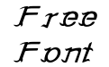 Seblade Black Italic 2 Seblade Black Italic 2